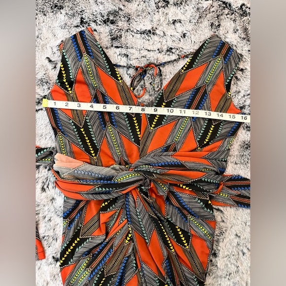 T-Bags Los Angeles Long Sleeve Knot Dress Bodycon Mini Size Small EUC Revolve - Picture 14 of 16